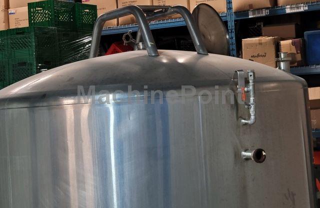  - steamed jacketed processor done top cone bottom s/s 1,188 gallon  - Maszyna używana