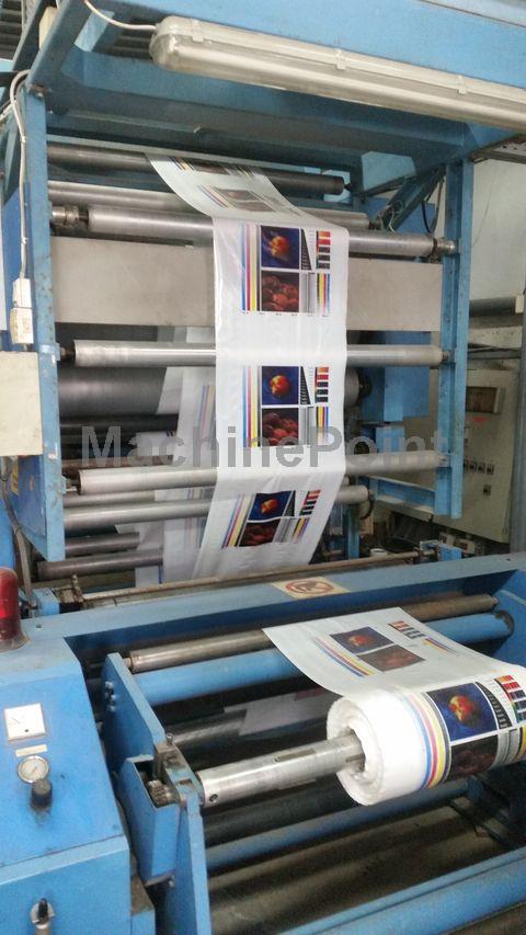  6 Colours CI Flexo Printing Machines - CARINT - Gemini 800 Mod 120