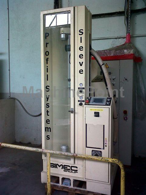 Anilox, cylinders and plates washer - SIMEC - Profil systems sleeve OFF LINE vertical