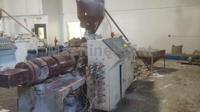 Extrusion line for PVC profiles - JWELL - SJZ-80